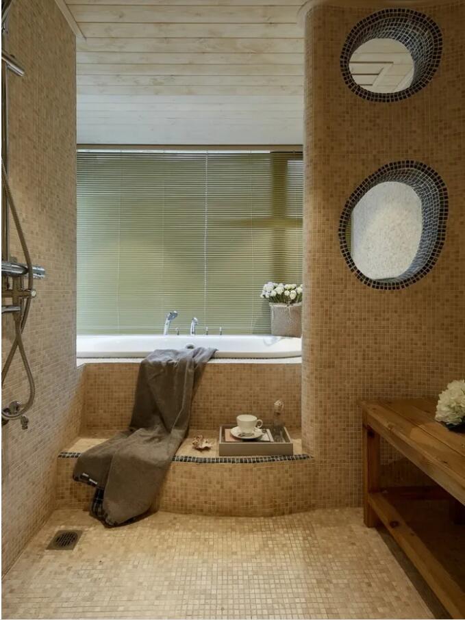 混搭地中海風(fēng)裝修的新房，一個花園式玄關(guān)，就美得讓人移不開眼