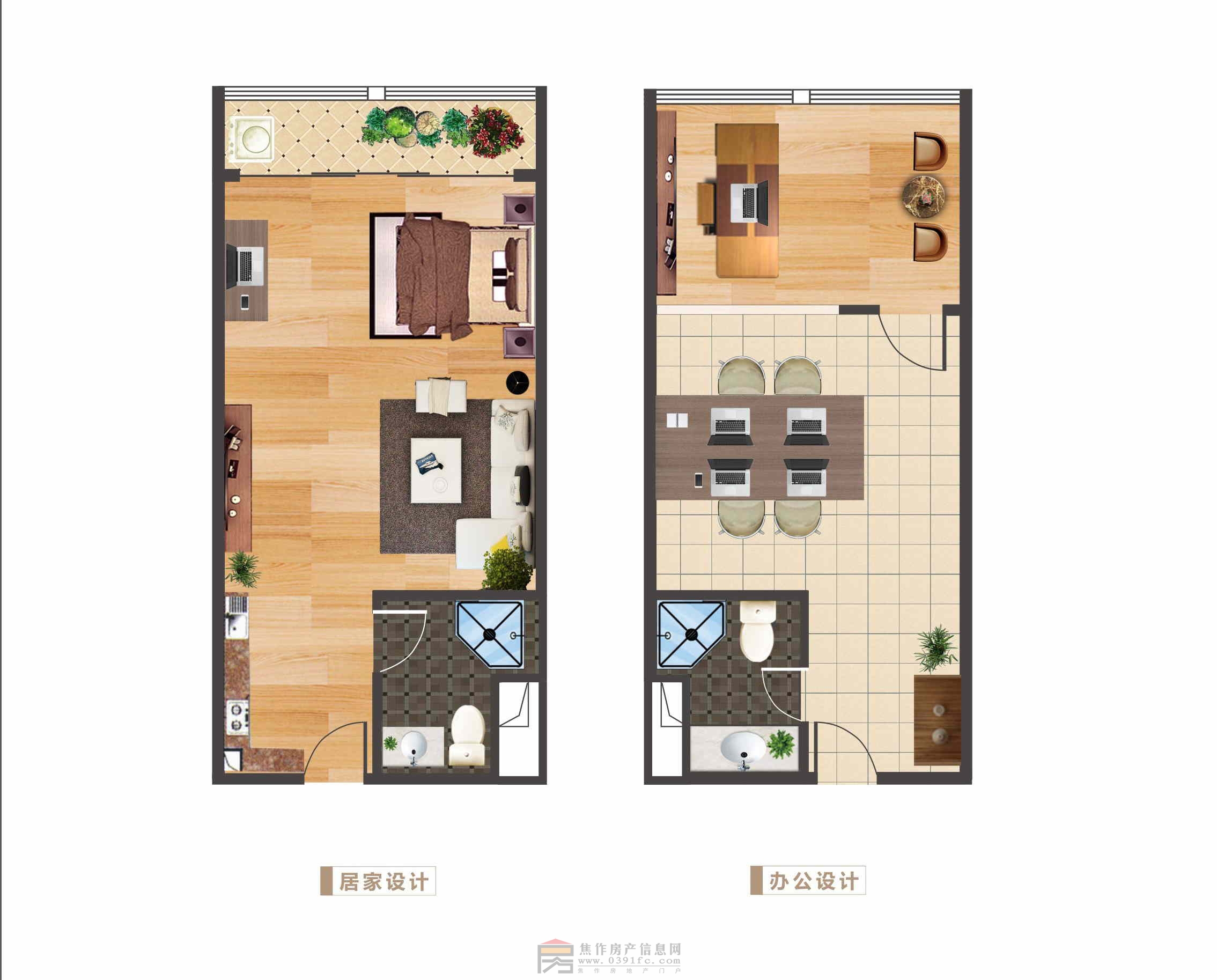 常新銀河商務(wù)中心 戶型1
